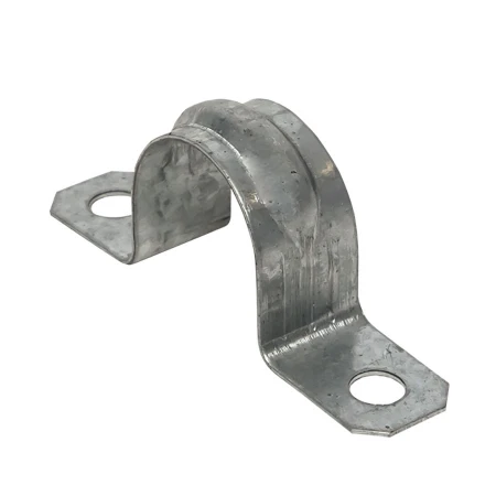 Скоба металлическая двухлапковая d21-22 мм (10 шт) EKF PROxima sm-2-21-22-r