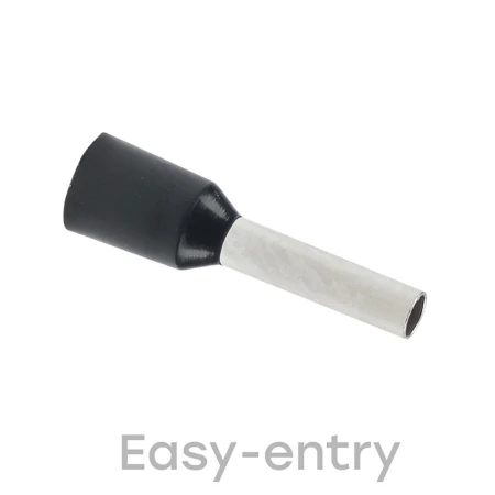 Наконечник штыревой втулочный изолированный НШвИ 1,5-8 (50шт.) EKF PROxima nhvi-1.5-8