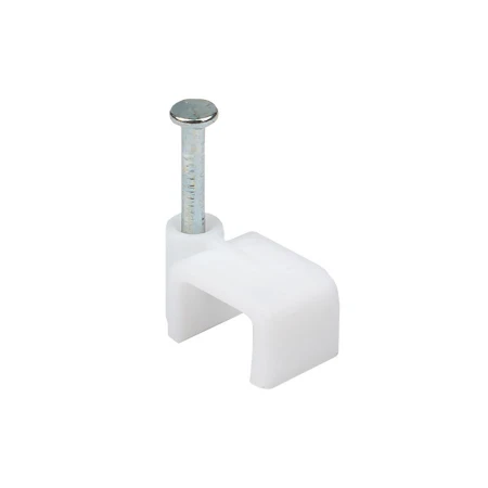 Скоба крепежная квадратная (плоская) (8мм (50шт.) EKF PROxima plcn-ss-8