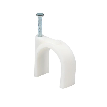 Скоба крепежная круглая (25мм.) (50шт.) EKF PROxima plcn-sr-25