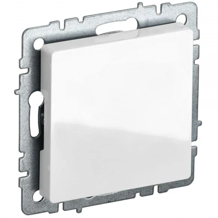 BRITE Заглушка с суппортом МЗ10-БрБ белый IEK BR-PL10-K01