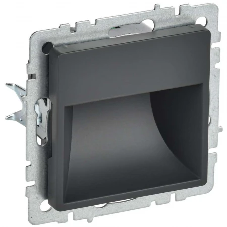 BRITE Подсветка светодиодная встраиваемая ПЛ20-БрГ графит IEK BR-FL20-K53