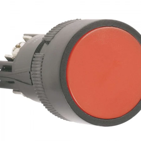 Кнопка SВ-7 "Стоп" красная 1з+1р d=22мм/240В IEK BBT40-SB7-K04