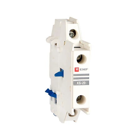 Контакт боковой дополнительный КБ-20 2NO для КМЭ EKF PROxima ctr-kb-20