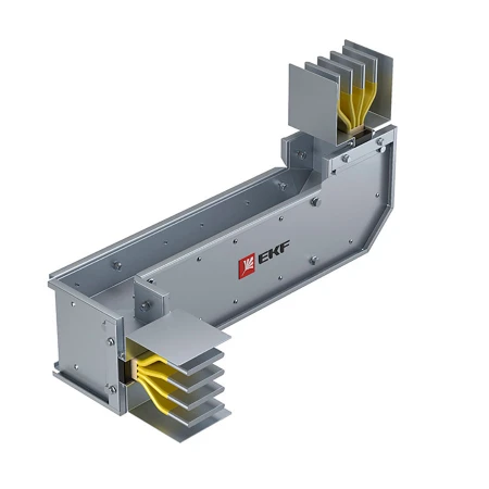 Вертикально-горизонтальная угловая секция 4000 А IP55 AL 3L+N+PE(КОРПУС) HPA40VH45