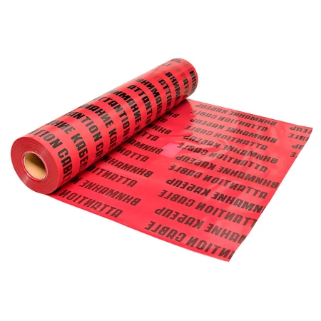 Лента сигнальная ЛСЭ "Осторожно кабель" 900х100 EKF Basic lse-900x100-bas