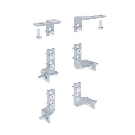 Комплект крепёжных уголков для монтажной платы (6 шт) EKF AVERES AMPF6