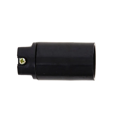 Патрон карболитовый подвесной Е14 черн. без наклейки EKF PROxima LHC-E14-s