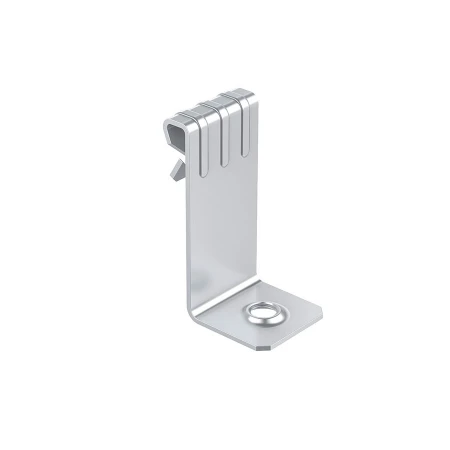 Вертикальный балочный зажим 1-5 мм с отгибом и резьбой м6 EKF VBZ1-5-M6G