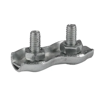 Зажим для троса двойной Duplex (2 мм) EKF zdtd-2