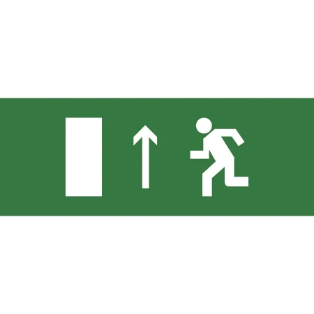 Пиктограмма "Направление прямо" 320х120мм (для EXIT, SAFEWAY-40) EKF pkal-01-05