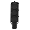 Колодка каучуковая 3 гнезда с крышкой черная, с/з, 16А, IP44, PROconnect 111-113-4 Колодка каучуковая 3 гнезда с крышкой черная, с/з, 16А, IP44, PROconnect 111-113-4
