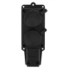 Колодка каучуковая 2 гнезда с крышкой черная, с/з, 16А, IP44, PROconnect 111-112-4 Колодка каучуковая 2 гнезда с крышкой черная, с/з, 16А, IP44, PROconnect 111-112-4