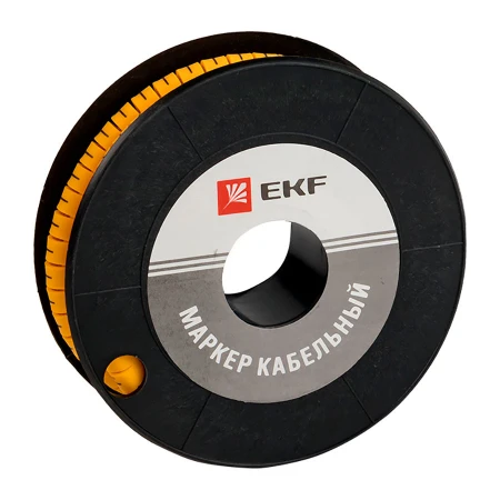 Маркер кабельный 4,0 мм2 "L" (500 шт.) (ЕС-2) EKF PROxima plc-KM-4-L