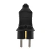 Вилка прямая влагозащищенная 2P+PE 230V, 16 А, IP44 каучук PROconnect 111-001-4 Вилка прямая влагозащищенная 2P+PE 230V, 16 А, IP44 каучук PROconnect 111-001-4