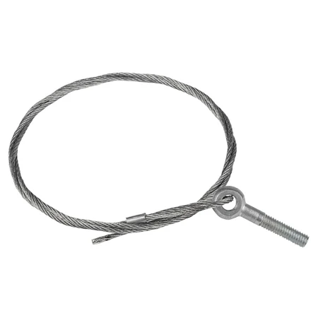 Трос стальной с рым-болтом М6 3 м (2 мм) EKF trrbm6-3