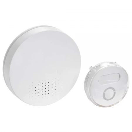 Звонок беспроводной ДЗБ4-36М (36 мелодий) белый IEK EZD21-04-AA-K01