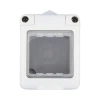 Коробка для открытого монтажа LK Studio LK45 с панелью серый 855003-1 Коробка для открытого монтажа LK Studio LK45 с панелью серый 855003-1