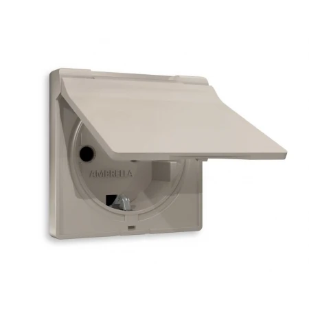 Лицевая панель розетки AMBRELLA VOLT AP3680
