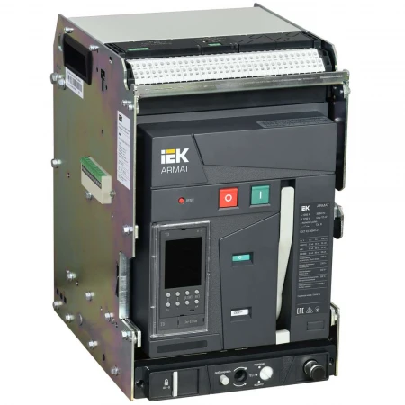 AR-A2C TD12 3P W HR/VR Выключатель автоматический воздушный 55кА IEK AR-ACB-3VA-055-1250A-TDCF