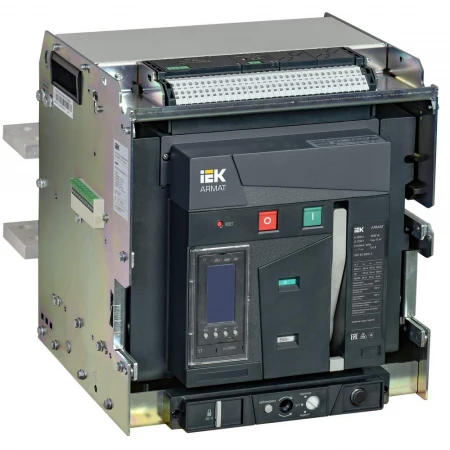 Воздушный автоматический выключатель выдвижного исполнения IEK AR-ACB-3VE-100-2500A-TTCF