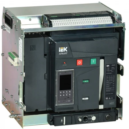 AR-A2C TD10 4P W HR/VR Выключатель автоматический воздушный 55кА IEK AR-ACB-4VA-055-1000A-TDCF