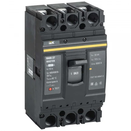 Выключатель автоматический ВА88-37 3Р 400А 35кА MASTER IEK SVA40-3-0400-02