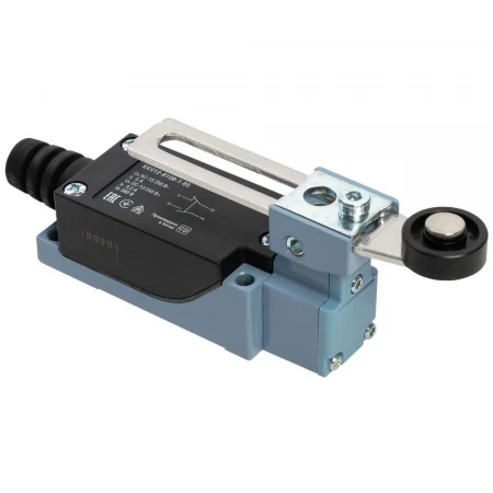 Выключатель концевой КВ-8108 регулируемый рычаг с пластиковым роликом IP65 IEK KKV12-8108-1-65