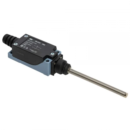 Выключатель концевой КВ-8167 гибкий пружинный стержень IP65 IEK KKV12-8167-2-65