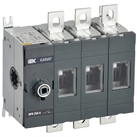 KARAT Выключатель-разъединитель ВРК без рукоятки управления 3P 250А IEK KA-VR10-3-0250