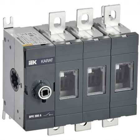 KARAT Выключатель-разъединитель ВРК без рукоятки управления 3P 200А IEK KA-VR10-3-0200
