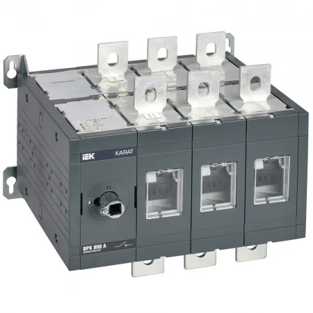 KARAT Выключатель-разъединитель ВРК реверсивный без рукоятки управления 3P 800А IEK KA-VR20-3-0800