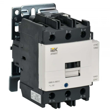 ARMAT Контактор КМИ-А-48012 LC1D 80А 24В/АС3 1NO/1NC IEK AR-ACC-41-080-024-11