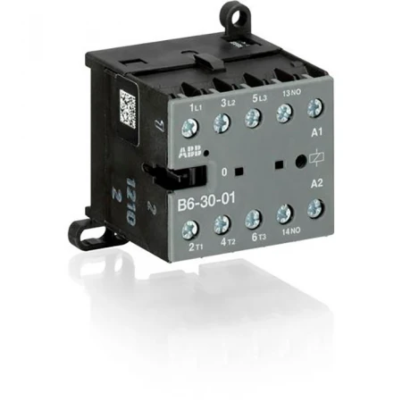 Мини-контактор B6-30-01 9A (400В AC3) катушка 230В АС GJL1211001R8010