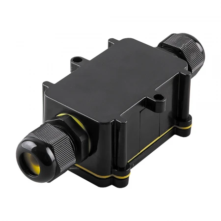 Коробка распределительная  LD522 водонепроницаемая на 2 выхода, 450V, 125x55x36, черный