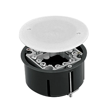 Коробка универсальная КМП-020-027 с металлическими лапками, клеммником и крышкой (80х45) EKF PROxima plc-kmp-020-027