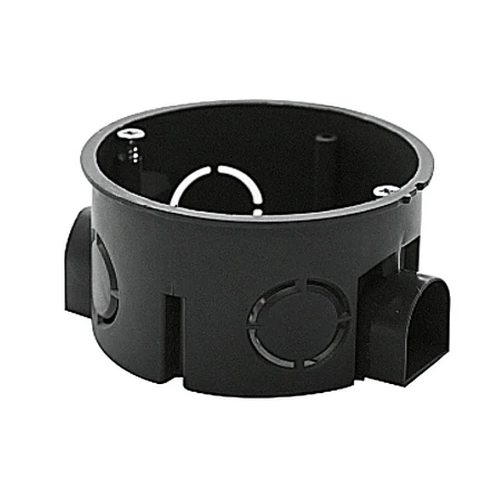 Коробка установочная приборная КМТ-010-044 со стыковочными узлами и саморезами для твердых стен (71х42) EKF PROxima plc-kmt-010-044