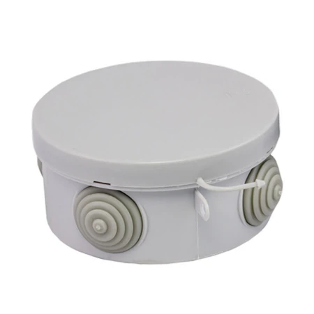 Коробка распаячная КМР-040-039 с крышкой наружная (85х40) 4 мембранных ввода IP54 EKF PROxima plc-kmr-040-039