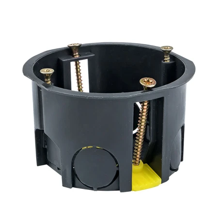 Коробка установочная КМП-020-011 для полых стен (71х45) с пластиковыми лапками IP30 розничный стикер EKF PROxima plc-kmp-020-011-r