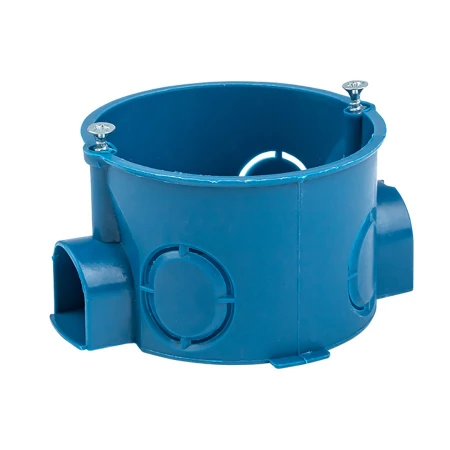 Коробка установочная КМТ-010-002 для твердых стен (68х42) с саморезами IP20 розничный стикер EKF PROxima plc-kmt-010-002-r