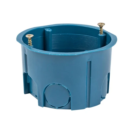 Коробка установочная КМТ-010-033 для твердых стен (71х45) с саморезами IP20 розничный стикер EKF PROxima plc-kmt-010-033-r