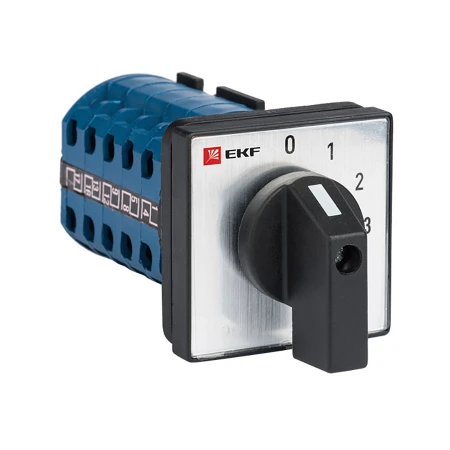 Переключатель кулачковый ПК-1-101 25А 1P «0-1-2-3» EKF PROxima pk-1-101-25