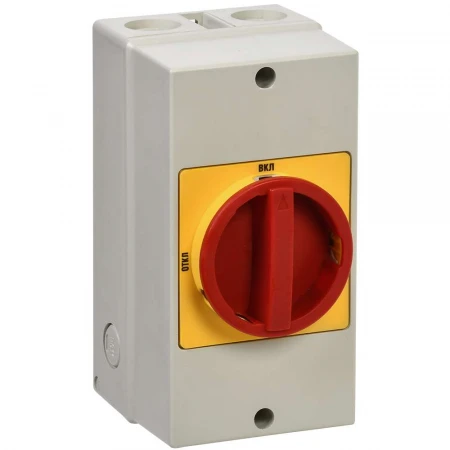 Переключатель кулачковый ПКП25-13 /К 25А "откл-вкл" 3Р/400В IP54 IEK BCS33-025-1