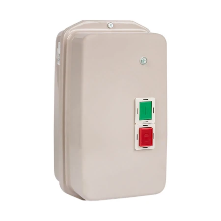 Пускатель в корпусе IP65 КМЭ 50А 230В с РТЭ Ir-37-50А и индик. EKF PROxima ctrp-r-50-230v-led