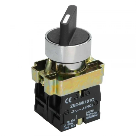 Переключатель LAY5-BD25 на 2 положения "I-O" стандартная ручка IEK BSW60-BD-2-K02