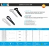 Дюбель-хомут LEEK 19-25 мм круглый LE070402-0006 Дюбель-хомут LEEK 19-25 мм круглый LE070402-0006