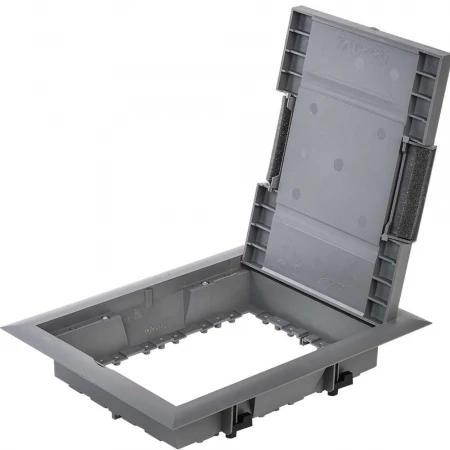 PRIMER Лючок напольный на 24 модуля ONFLOOR 24 IEK KNL-80-16-7012