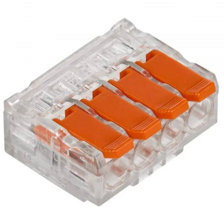 Строительно-монтажная клемма СМК 221-614 (4шт/упак) IEK UKZ40-614-004