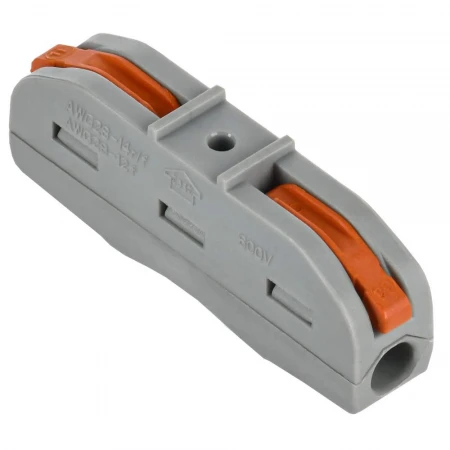 Строительно-монтажная клемма СМК 222-4111 проходная (50шт/упак) IEK UKZ20-4111-050