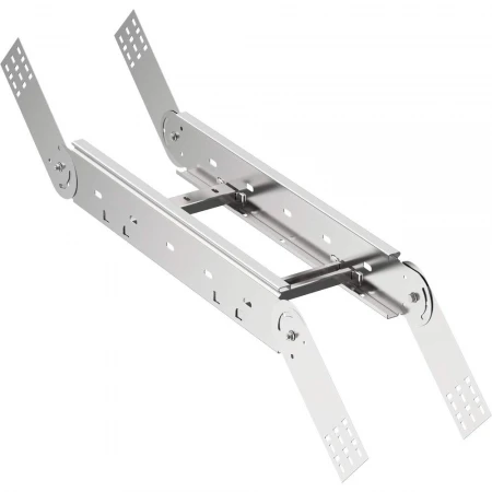 Поворот вертикальный шарнирный лестничный LESTA 55х400мм IEK CPV06-4-55-400